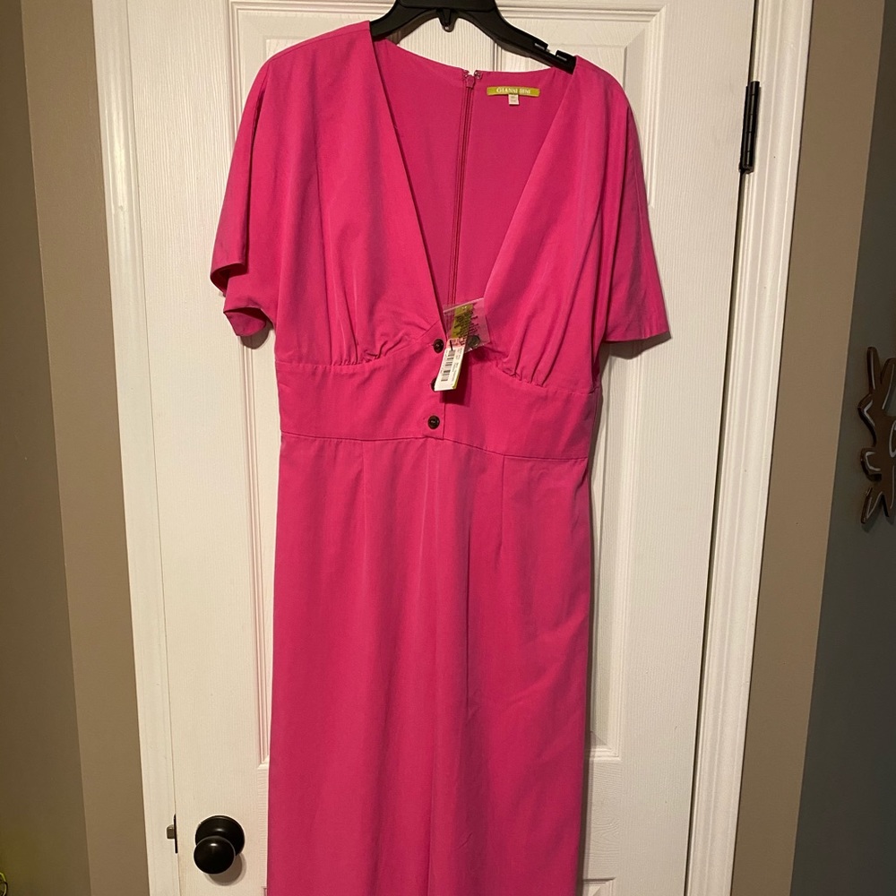 Gianni Bini Romper Hot Pink